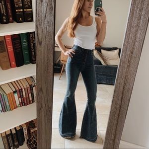 Free People Bell Bottom Jeans
